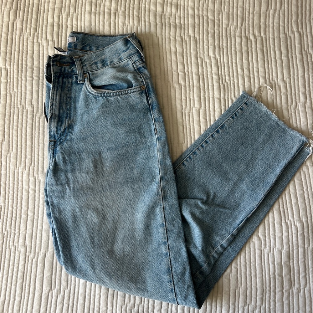 Forever 21 Sky Blue Denim Jeans
